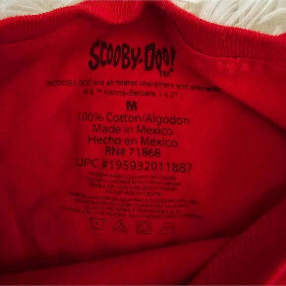 Scooby Doo Red Christmas Van Holiday Graphic Tee Size Medium - Picture 5 of 9